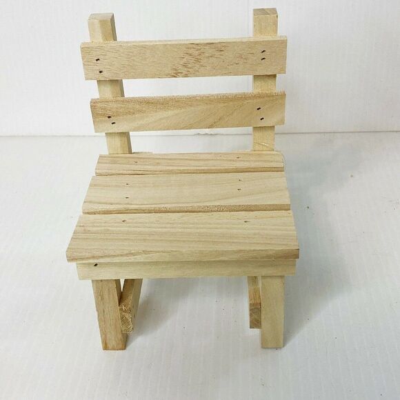 DIY Unfinished Wood Mini Picnic Table And Chair Set - Picture 9 of 12
